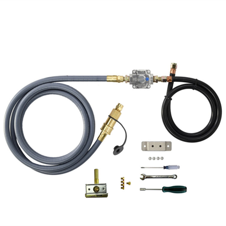 Natural gas to outlet propane conversion kit bbq